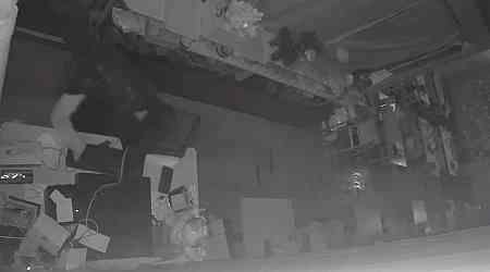 Burglar caught on camera stealing HK$53,000 from Hong Kong barbecue shop