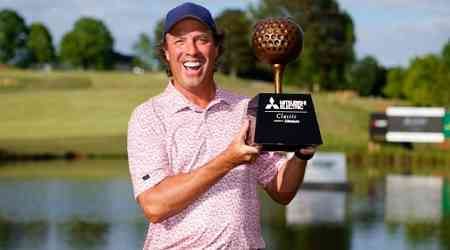 Canadian golfer Stephen Ames celebrates 60th birthday with PGA senior tour win