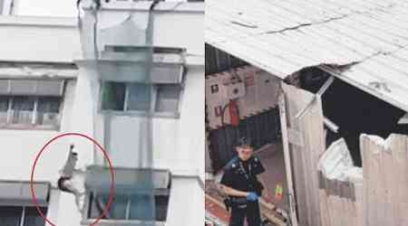 'I heard him screaming for help': Man falls 15 storeys from Jurong West flat and survives