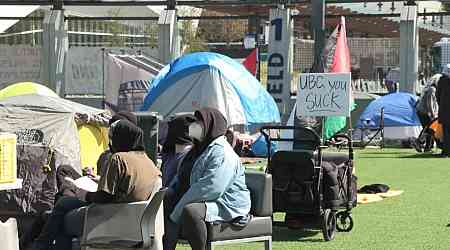 Pro-Palestinian protest encampment established at UBC