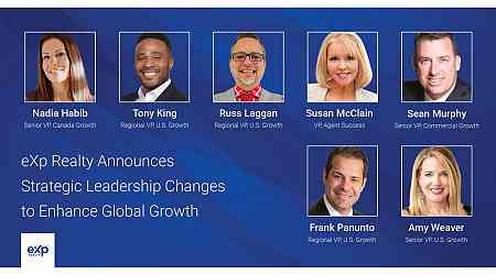 eXp Realty Announces Strategic Leadership Changes to Enhance Global Growth
