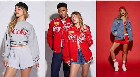Soda-Branded Fashion Capsules - The Forever 21 x Coca-Cola Collection Exudes a Timeless Allure (TrendHunter.com)