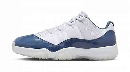 Official Images of the Air Jordan 11 Low "Diffused Blue"