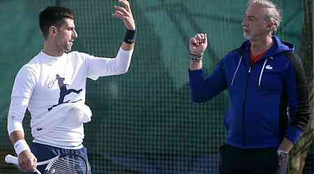 Djokovic thanks fitness coach for 'amazing years'