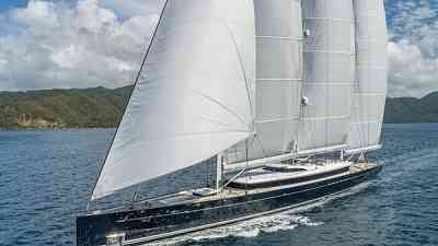 Onboard the 81 metre Royal Huisman sailing yacht Sea Eagle