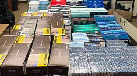RCMP seize thousands of contraband cigarettes from northern Alberta business