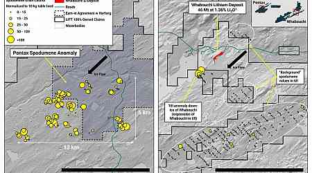 LIFT defines 13 km by 6 km spodumene-in-till anomaly at the Pontax Lithium Project, Quebec, and updates on other Quebec exploration activities