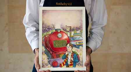 Original Cover Art for the First 'Harry Potter' Book Expected to Fetch $600,000 USD at Auction