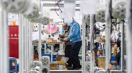Manufacturing activity improves but remains in contraction mode