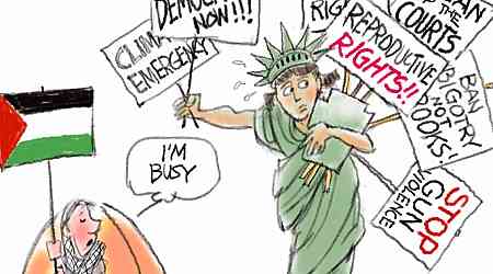 Bagley Cartoon: Signs of the Times