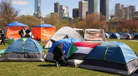 'We're not leaving': Pro-Palestinian students set up camp, send list of demands to U of T