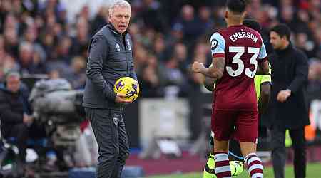 West Ham technical director Steidten told 'not to interact' with Moyes and players