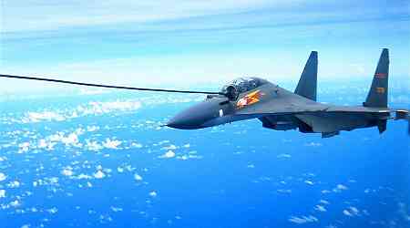 Chinese aircraft detected 75.8 km from Taiwan: Defense ministry