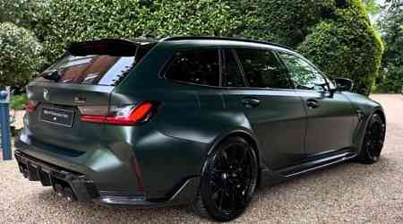 This Frozen Deep Green BMW M3 Touring Is The Ultimate Wagon