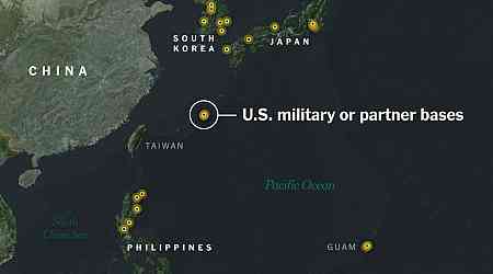 U.S. Builds Web of Arms, Ships and Bases in the Pacific to Deter China