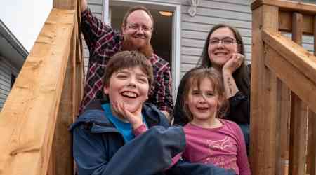 Habitat for Humanity welcomes family to latest new-home build in Thunder Bay, Ont.