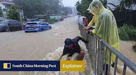 Why was Hong Kong pelted with torrential rain on Saturday and is global warming to blame?