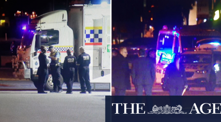 Police operation underway amid reports of a knife attack in Perth
