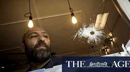 Cafe owner has no idea why his business was hit in drive-by shooting