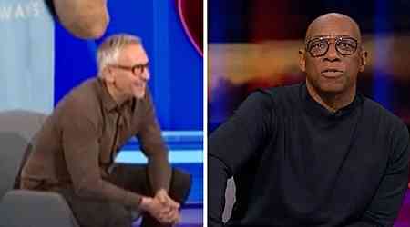 Gary Lineker bursts out laughing as Ian Wright slams 'worst decision I've ever seen'