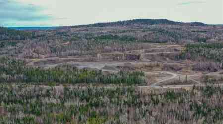 Proposed volcanic-rock mine divides northern New Brunswick town