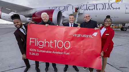 Virgin Atlantic reveals findings from 100 per cent SAF flight