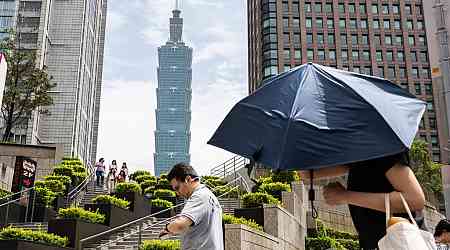 Drastic day-night temperature drop predicted across Taiwan Wednesday