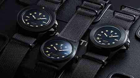 UNIMATIC Readies a Trio of All-Black Watches
