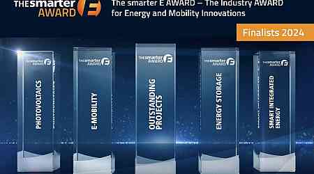 The smarter E AWARD 2024: Finalists Present Pioneering Solutions for a Renewable 24/7 Energy Supply