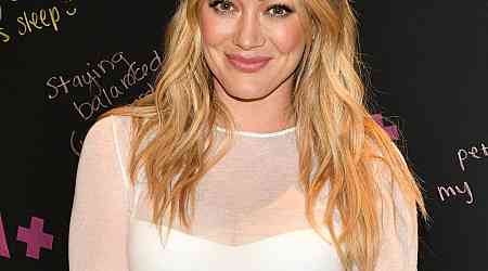  Hilary Duff Snuggles With Baby Girl Townes in Sweet Photo 