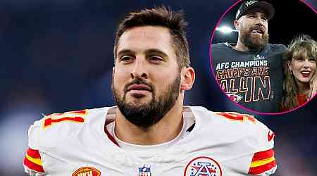 Chiefs' James Winchester Says Travis Kelce Blushed Over Taylor's Game Debut