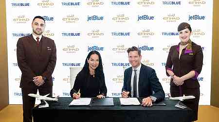 Etihad Airways and JetBlue launch joint loyalty partnership