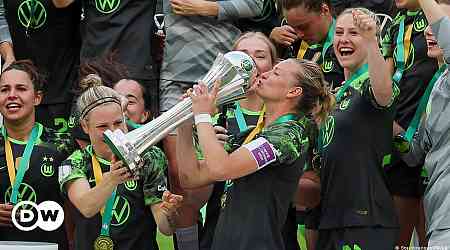 Wolfsburg win 10th straight German Cup to deny Bayern double