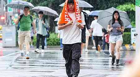 Rainy weather expected across Taiwan starting Sunday: CWA