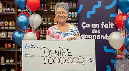 Quebec woman buys lotto ticket from daughter's store, wins $1 million