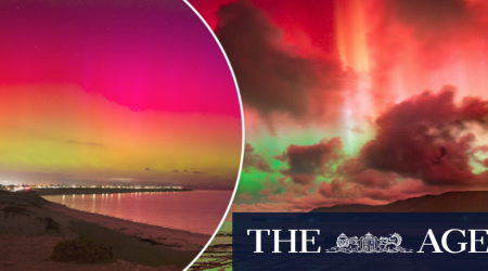 Aurora Australis dazzles southern parts of the country