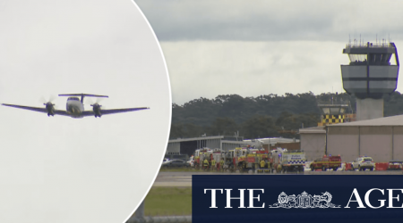 Plane circling Newcastle Airport after reported malfunction