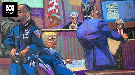 Meet the artist behind the viral courtroom sketches of Donald Trump