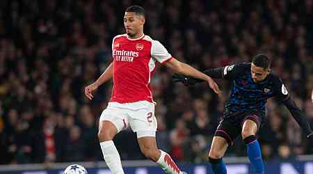 Ex-Man Utd captain Vidic hails Arsenal pair Gabriel, Saliba