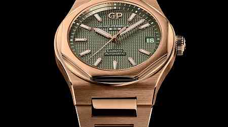 Girard-Perregaux Readies Three New 42mm Laureato References in Pink Gold