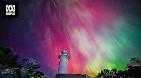 Aurora australis and borealis, caused by geomagnetic storms, put on another show