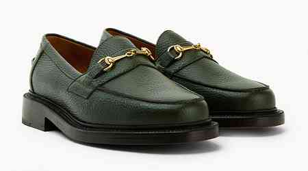 Ultra-Sophisticated Men's Loafers - Blackstock &amp; Weber Introduces the Mason Horse Bit Loafer in Ivy (TrendHunter.com)