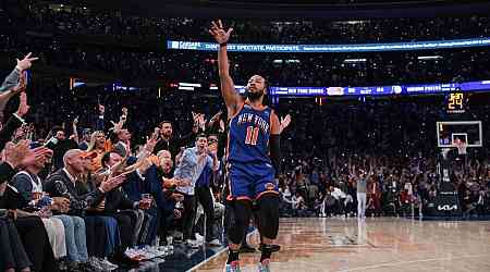 Brunson hits 40 again as Knicks blow out Pacers