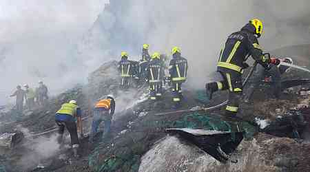 After 30 hours, Suhua Highway tunnel fire still smoldering: Firefighters