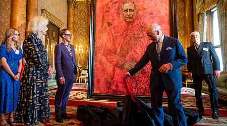 The New Royal Portrait of King Charles III Is Big, Red Controversy