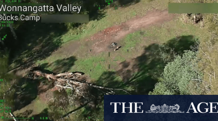 Police footage of the Wonnangatta Valley played to the Greg Lynn murder trial jury