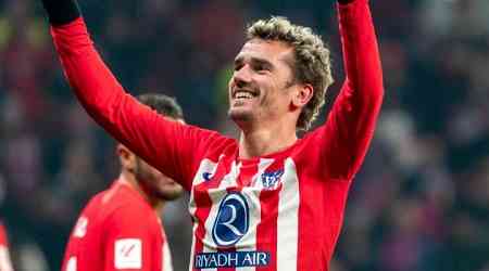 Atletico Madrid striker Griezmann delighted with hat-trick