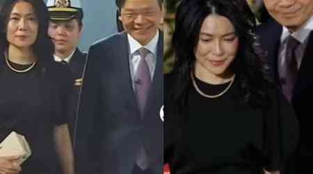 'Respectfully, jaw is on the floor': Netizens gush over PM Lawrence Wong's wife at swearing-in ceremony