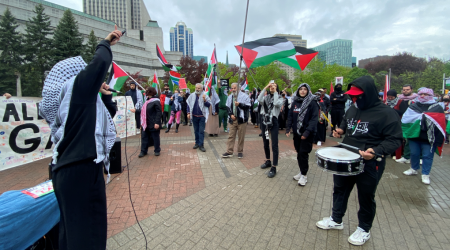 Ottawa police investigating reported hijab-pulling at Israeli flag ceremony in Ottawa