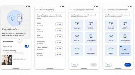 Google Launches Accessibility-Focused Project Gameface on Android to Offer Hands-Free Navigation